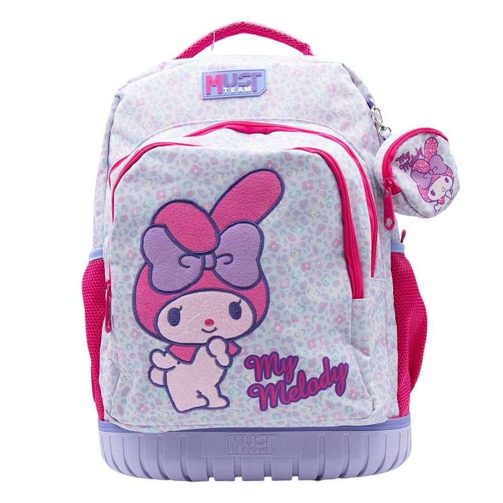 Σακίδιο Τρόλεϊ Must Team Sanrio Hello Kitty & Friends My Melody με 3 Θήκες και Τηλεσκοπικό Χερούλι (000490186)