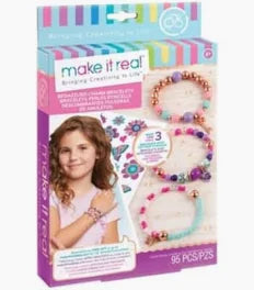 Make It Real Bedazzled Charm Bracelets Blooming Creatinity (1202)