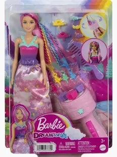 Κούκλα και Αξεσουάρ Barbie™ Πριγκίπισσα Ονειρικά Μαλλιά (JCW55)