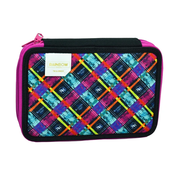 Κασετίνα Διπλή Γεμάτη Rainbow High Glitter – 363-51100