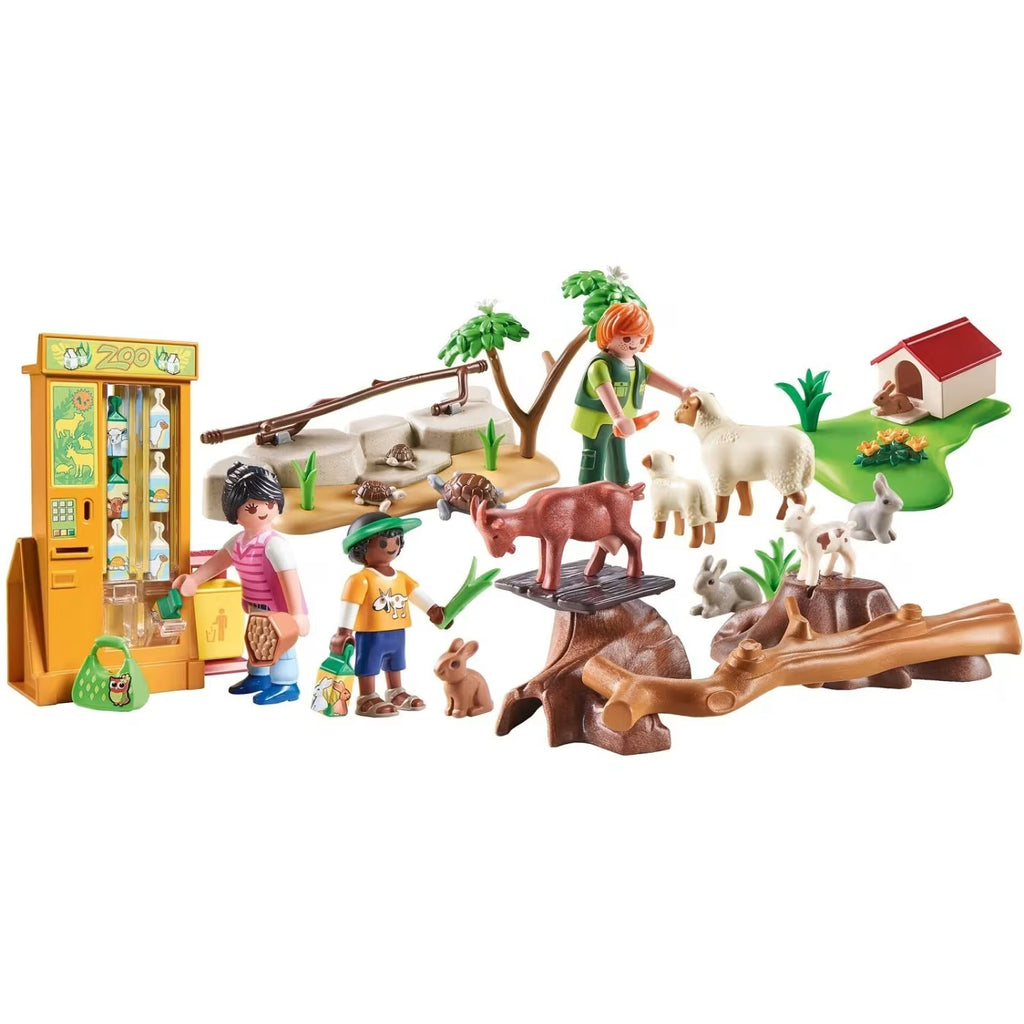 Playmobil Ταΐζοντας Τα Ζωάκια (72007)