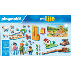 Playmobil Ταΐζοντας Τα Ζωάκια (72007)