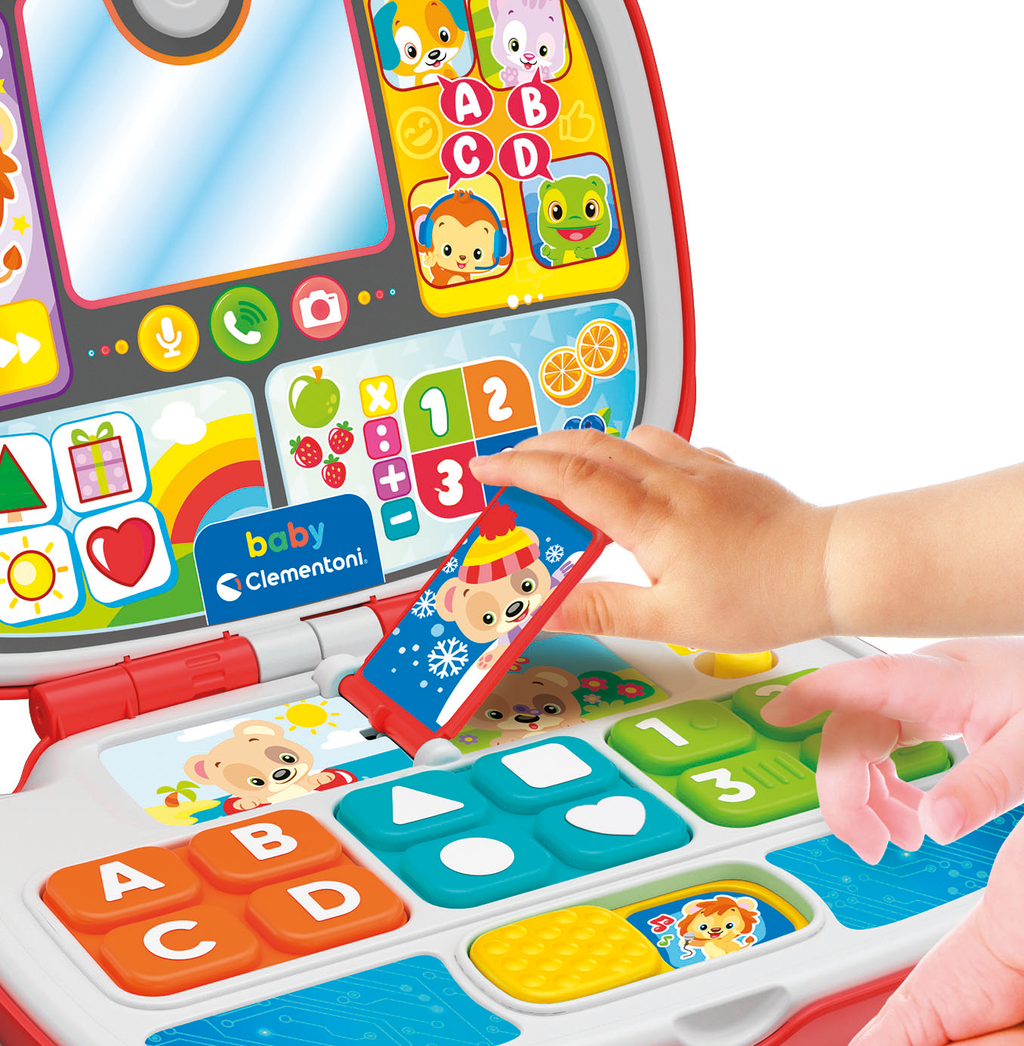 Baby Clementoni Βρεφικό Εκπαιδευτικό Baby Laptop Για 9-36 Μηνών 1000-63375