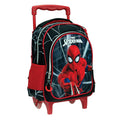 GIM Trolley Νηπιαγωγείου Spiderman Black City 337-05072