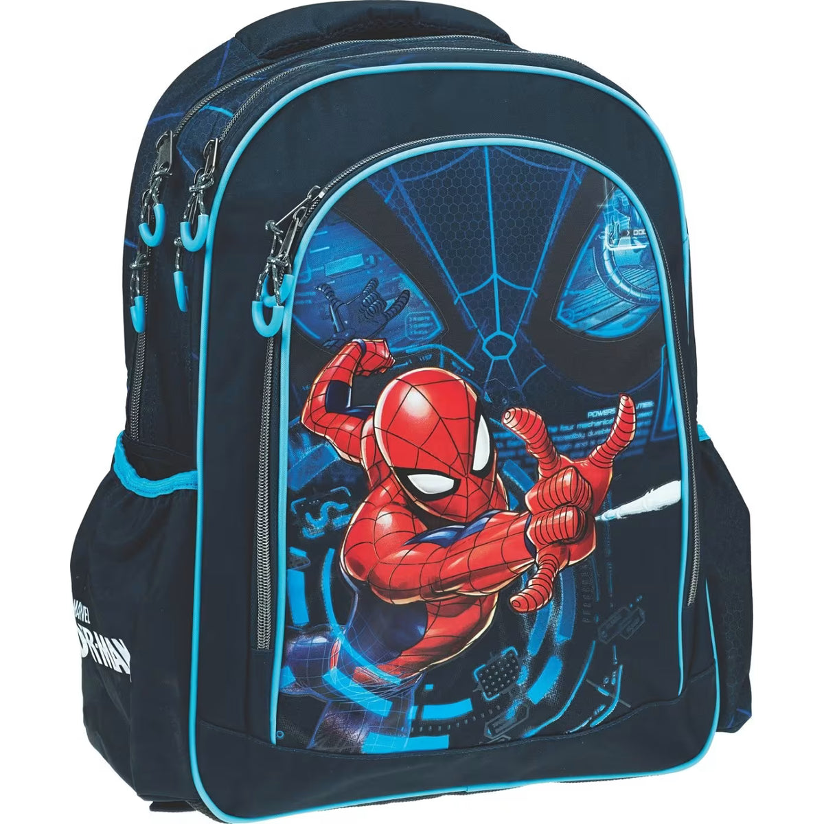 GIM Τσάντα Δημοτικού Οβαλ Spiderman Digital 337-03031