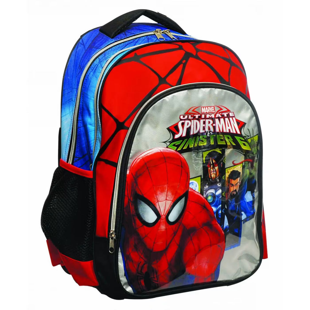 GIM Τσάντα Δημοτικού Οβάλ Spiderman Sinister 337-66031