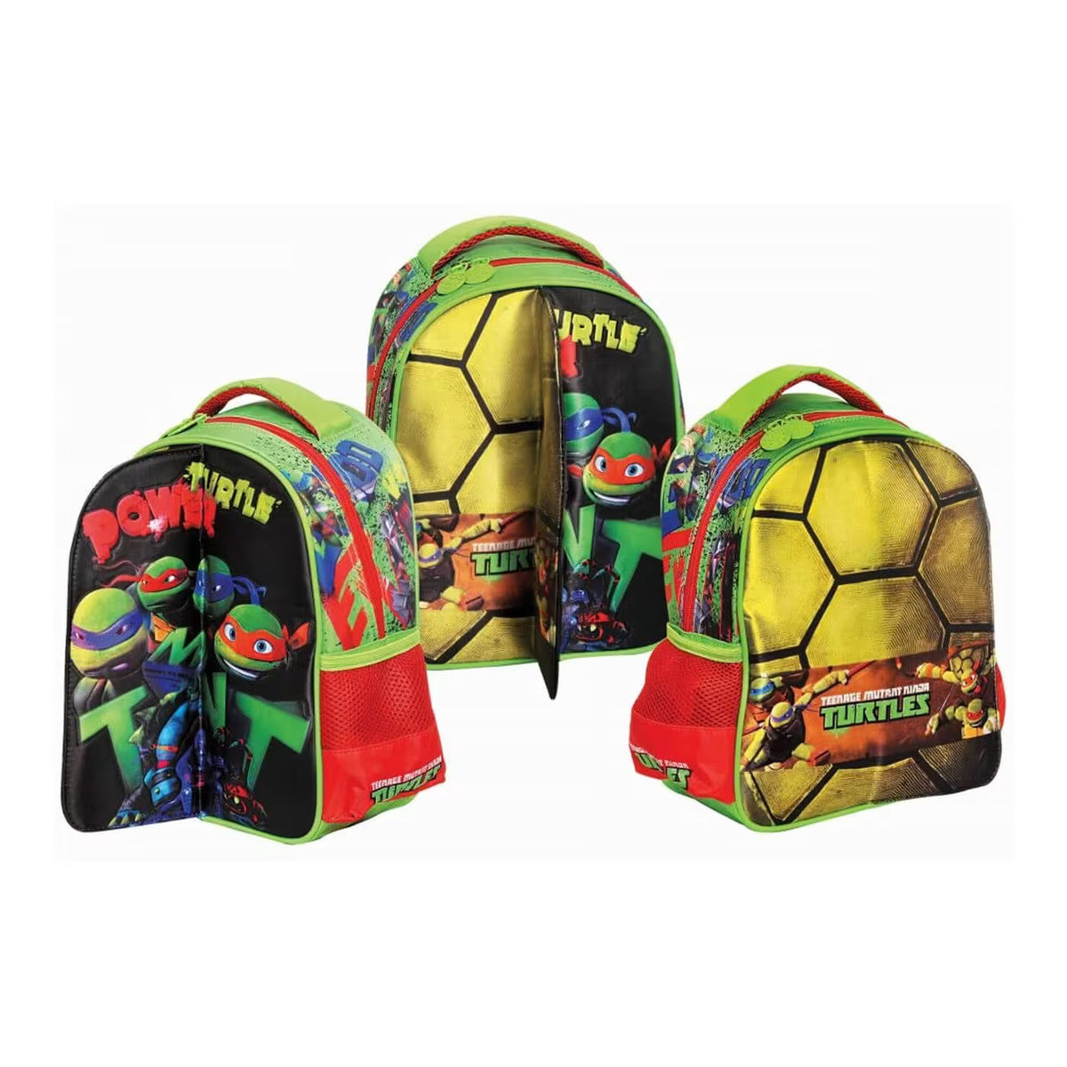 GIM Τσάντα Νηπιαγωγείου Χελωνονιντζάκια TMNT Με Δυο Όψεις 334-08054