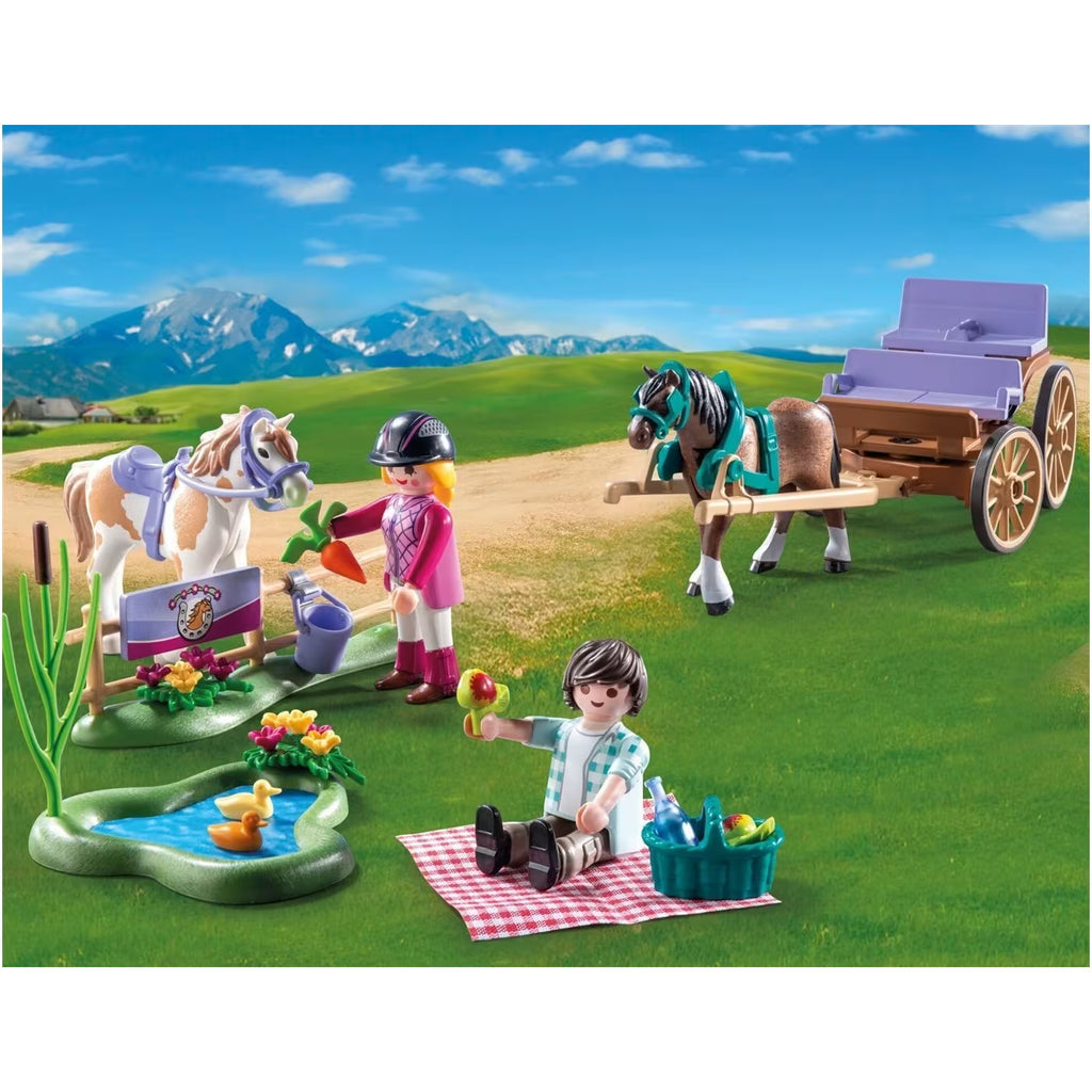 Playmobil Βόλτα Με Την Άμαξα Στην Ύπαιθρο 71812